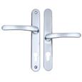 TSS Lever Offset Lever UPVC Multipoint Door Handles - 92/62mm PZ Sprung 212mm Screw Centres