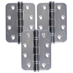 Polished Stainless Steel (3 Hinges)