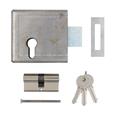 Gatemaster GD Weld-In Double Throw Deadlock Keyed Gate Lock (LEAD TIME: 2-3 DAYS)