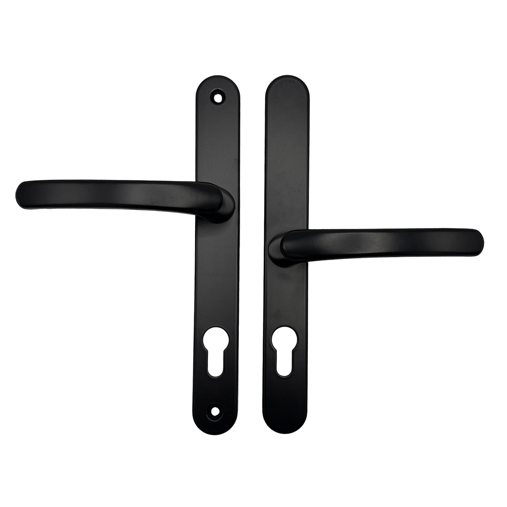 TSS Lever Offset Lever UPVC Multipoint Door Handles - 92/62mm PZ - 215mm Screw Centres