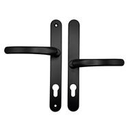 TSS Lever Offset Lever UPVC Multipoint Door Handles - 92/62mm PZ - 215mm Screw Centres