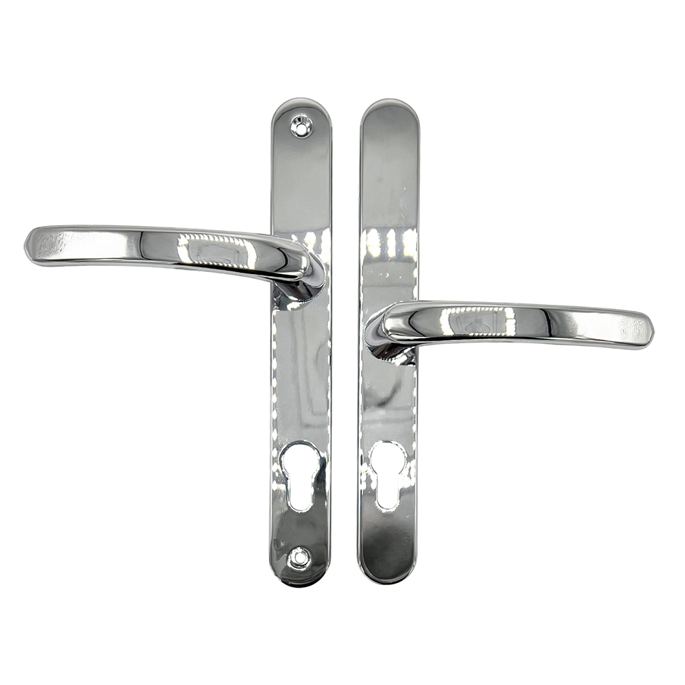 TSS Lever Offset Lever UPVC Multipoint Door Handles - 92/62mm PZ - 215mm Screw Centres