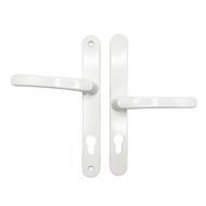 TSS Lever Offset Lever UPVC Multipoint Door Handles - 92/62mm PZ - 215mm Screw Centres