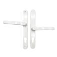 TSS Lever Offset Lever UPVC Multipoint Door Handles - 92/62mm PZ - 215mm Screw Centres
