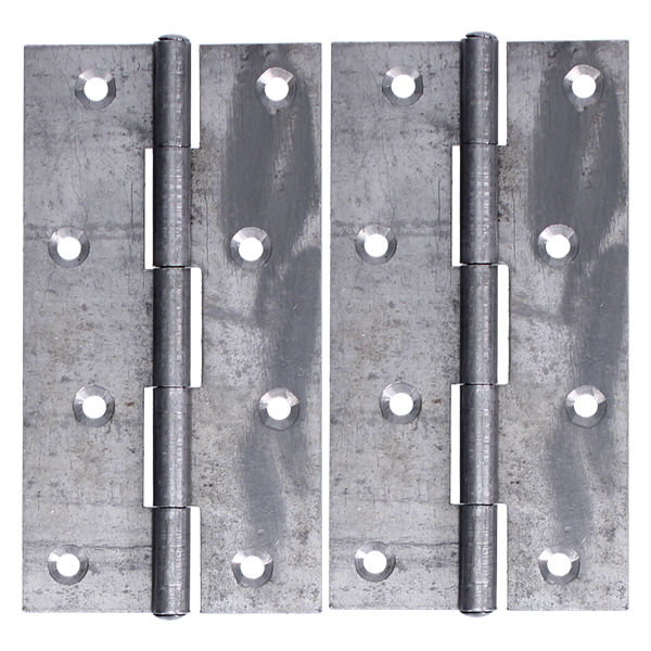 ASEC 5050 Narrow Butt Hinge Fixed Pin Self Colour (Pair)