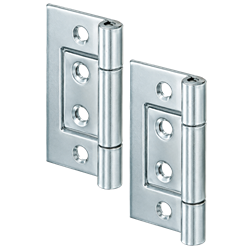ASEC 105 Flush Fixed Pin Hinge (Pair)