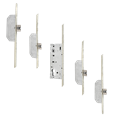 INGENIOUS Autofire 4 Latch 20mm Radius Faceplate For Composite Doors